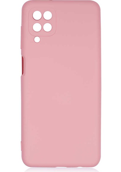 Samsung Galaxy A12 Kılıf Mara Lansman Kapak - Pembe Açık