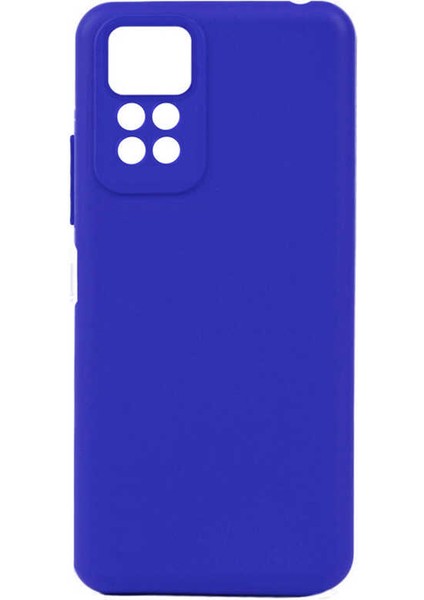 Xiaomi Redmi Note 11S Global Kılıf Biye Silikon - Mavi