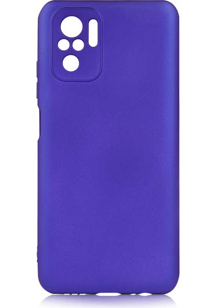 Xiaomi Redmi Note 10 Kılıf Premier Silikon Kapak - Saks Mavi