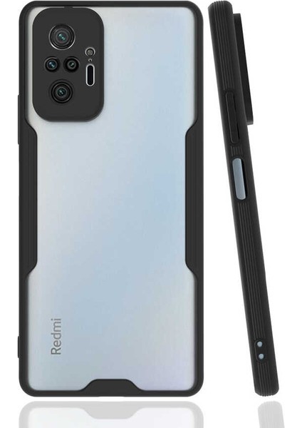 Xiaomi Redmi Note 10 Pro Kılıf Parfe Kapak - Siyah