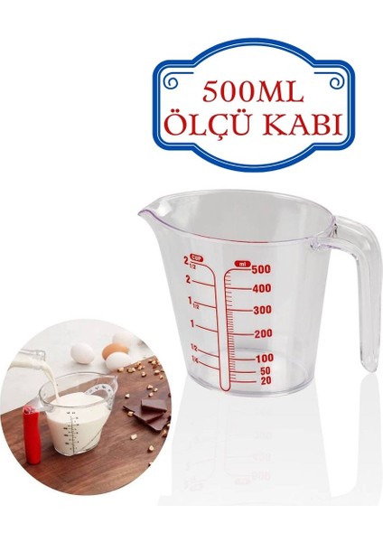 Takaz Global Boffi 500 ml Ölçü Kabı 716139