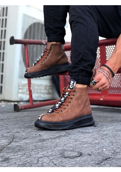 Taba Kömür Erkek Yarım Bilek Bot