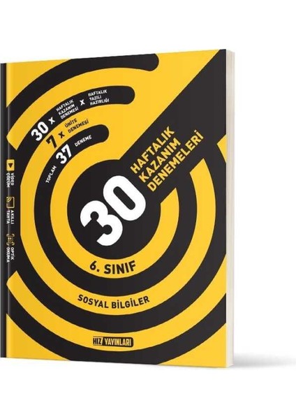 6. Sınıf Sosyal Bilgiler 30 Haftalık Kazanım Denemeleri