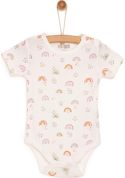 HelloBaby Kısa Kol Body Kız Bebek