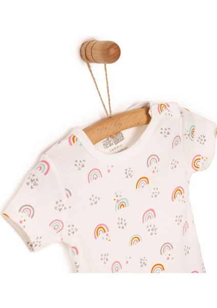 HelloBaby Kısa Kol Body Kız Bebek