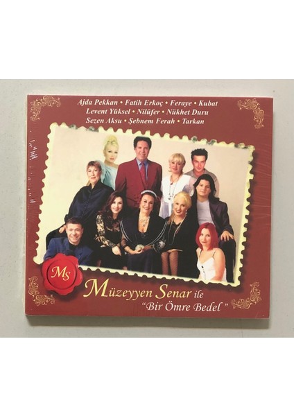 Avrupa Müzik Müzeyyen Senar Ile Bir Ömre Bedel CD (Jelatininde Sıfır Orjnal Dönem Baskı Cd)