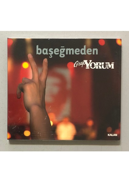 Grup Yorum Başeğmeden CD (Jelatininde Sıfır Orjnal Dönem Baskı Cd)