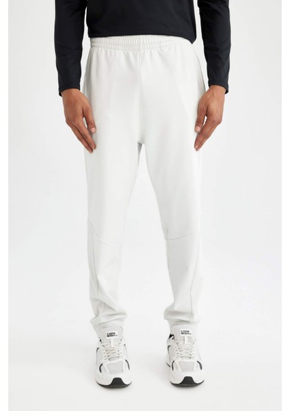 Fit Sporcu Jogger Eşofman Altı Standart Fit Beli Paçası Lastikli Cepli C9174AX24AU