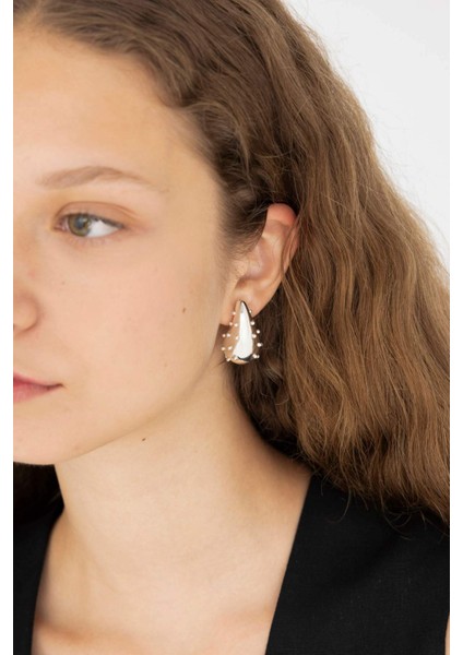 Kadın Taşlı Damla Küpe D0261AXNS fiyatları