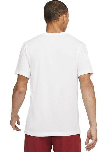 M Nk Dfc Tee Mf Hwpo Erkek T-Shirt DA1594-100 Beyaz fiyatları