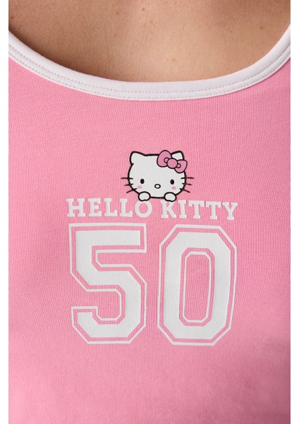 Halter Removable Pembe Atlet - Sanrio Koleksiyonu