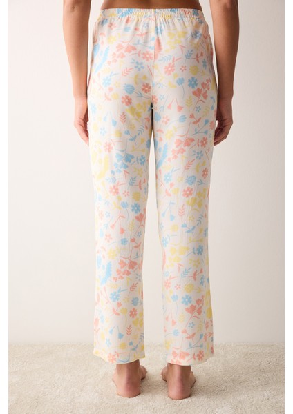 Hannah Chally Çok Renkli Pijama Altı