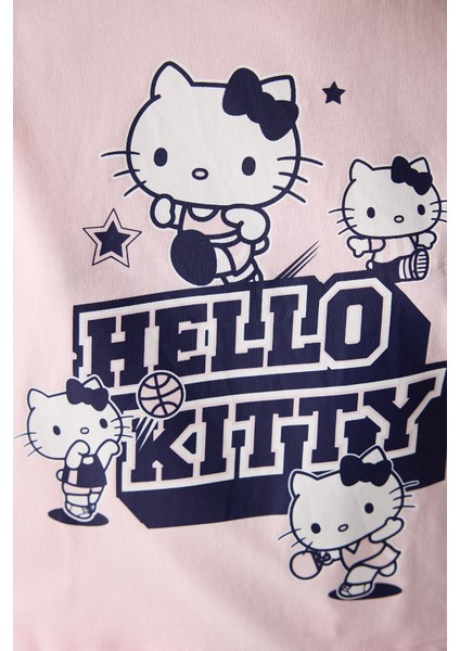 Sanrio Pembe Şortlu Pijama Takımı