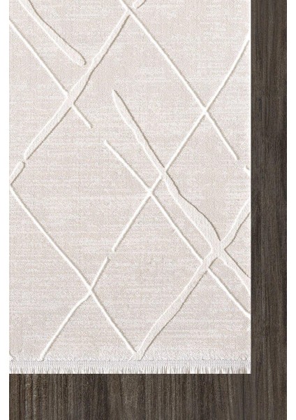 Murano 06430c Bej Krem Modern Çizgi Desen Halı fiyatları