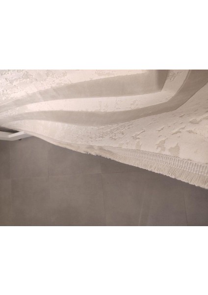 Murano 01361a Krem Bej Çizgi Desenli Yün Halı fırsatları