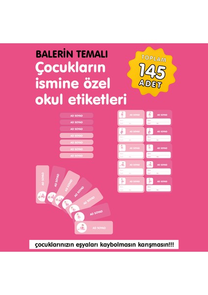 Balerin Temalıokul Etiketi