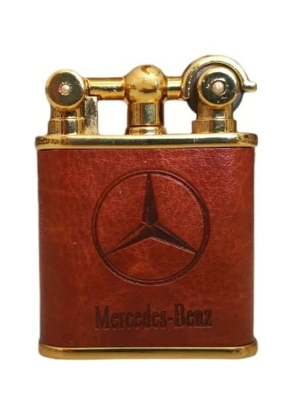 Deri Kaplama Mercedes Temalı Şıkhediyelik Gazlı Çakmak modelleri
