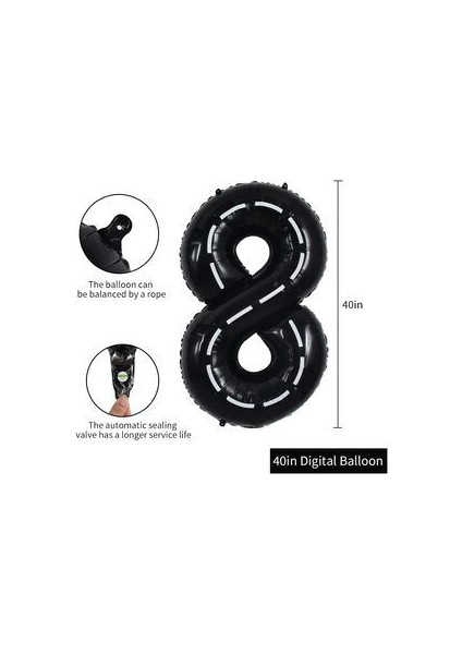 Vintage Race Car Set Arabalar Yarış Arabası Doğum Günü Balon Kırmızı Araba Full Set Rakam Balon fırsatları