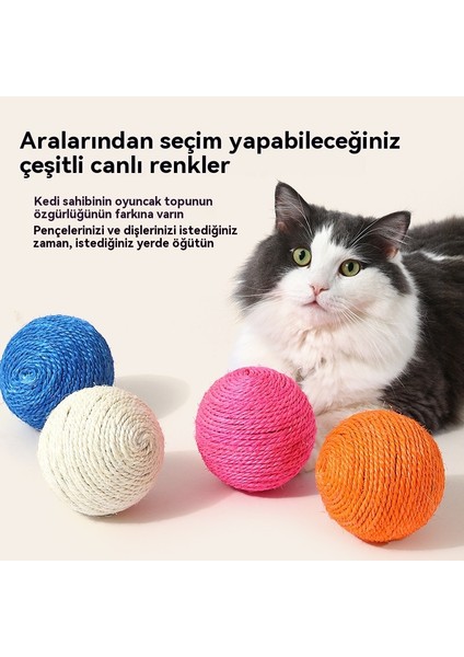 Kedi Oyuncak Çan Topu Çapı 8cm (Yurt Dışından) fiyatları