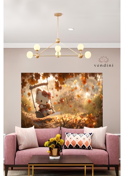 GND DİJİTAL Kaliteli Kumaş, Canlı Renkler Duvar Halısı/Örtüsü(Gerçek kadife kumaş, İncecik örtü değildir)