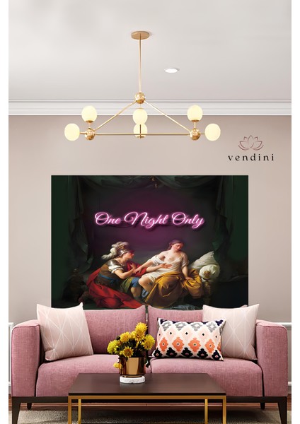 GND DİJİTAL Kaliteli Kumaş, Canlı Renkler Duvar Halısı/Örtüsü(Gerçek kadife kumaş, İncecik örtü değildir)