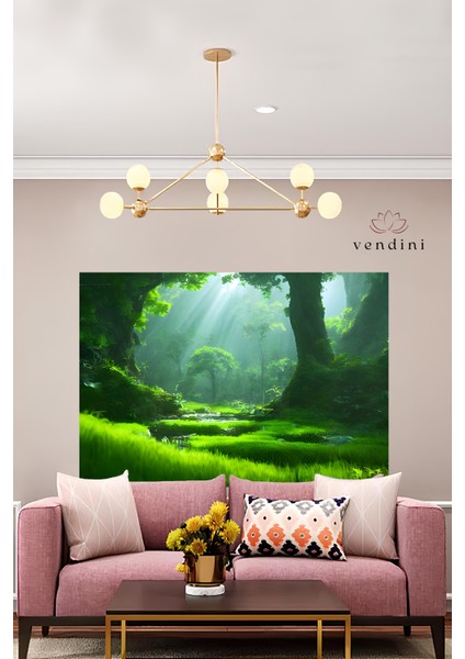 GND DİJİTAL Kaliteli Kumaş, Canlı Renkler Duvar Halısı/Örtüsü(Gerçek kadife kumaş, İncecik örtü değildir)