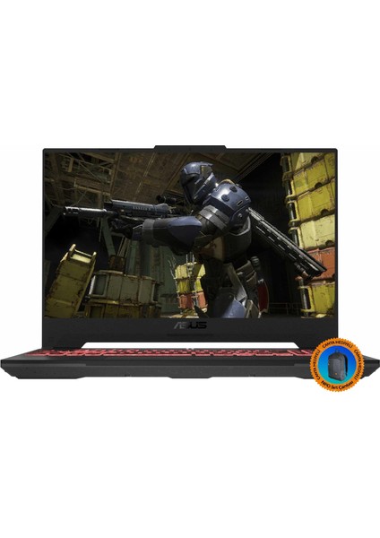 Tuf Gaming A15 FA507UI-LP125A14 Ryzen9 8945HS 64GB 1tbssd+2tbssd RTX4070 15.6" Fullhd Freedos Taşınabilir BILGISAYAR-CNT015