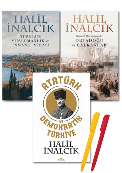 Türk,müslüman Osmanlı Mirası / Ortadoğu Balkanlar / Atatürk ve Demokratik Türkiye - Halil İnalcık + Alfa Kalem