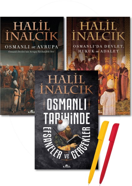 Osmanlı ve Avrupa/ Devlet, hukuk ve Adalet / Osmanlı Tarihinde Efsaneler Gerçekler - Halil İnalcık + Alfa Kalem