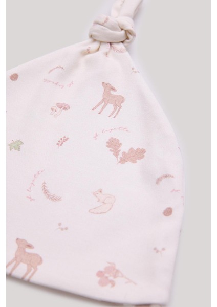 Bg Store Kız Bebek Desenli Bere
