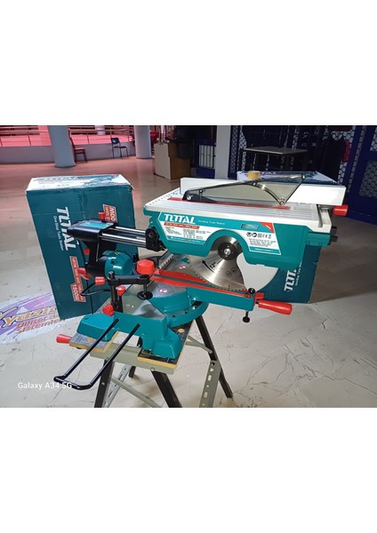 TMS43183051 Üstten Tablalı Gönye Kesme Makinası Gönye Testere 1800W 305 mm fiyatları