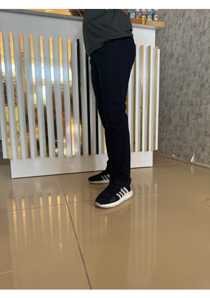Erkek Çocuk Lacivert 2iplik Indigo Okul Pantolonu