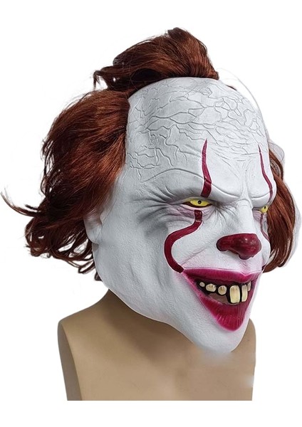 Yeni Korku Pennywise Joker Korkunç Maske Stephen King Ikinci Bölüm Palyaço (Yurt Dışından)