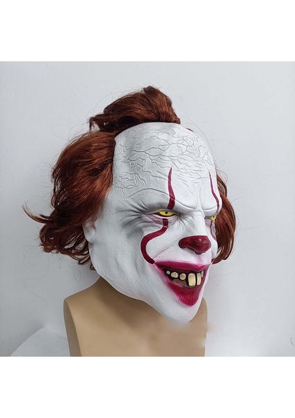 Yeni Korku Pennywise Joker Korkunç Maske Stephen King Ikinci Bölüm Palyaço (Yurt Dışından)