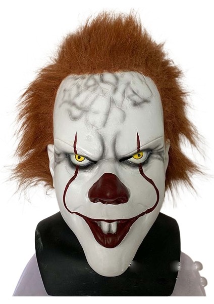 Yeni Korku Pennywise Joker Korkunç Maske Stephen King Ikinci Bölüm Palyaço (Yurt Dışından)