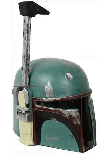 Yıldız Savaşları Jedi Maskesi Boba Fett Kask Boba Fett Cosplay Maskesi (Yurt Dışından)