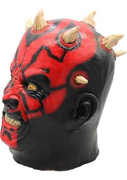 Cadılar Bayramı Cosplay Korku Darth Maul Lateks Maske The Phantom Menace Darth Maul Maskesi (Yurt Dışından)