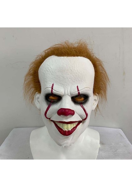 Yeni Korku Pennywise Joker Korkunç Maske Stephen King Ikinci Bölüm Palyaço (Yurt Dışından)