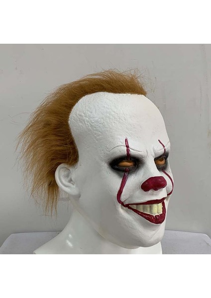 Yeni Korku Pennywise Joker Korkunç Maske Stephen King Ikinci Bölüm Palyaço (Yurt Dışından)