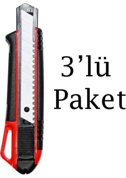 Maket Bıçağı Pro-Plast 18 mm 3'lü Paket