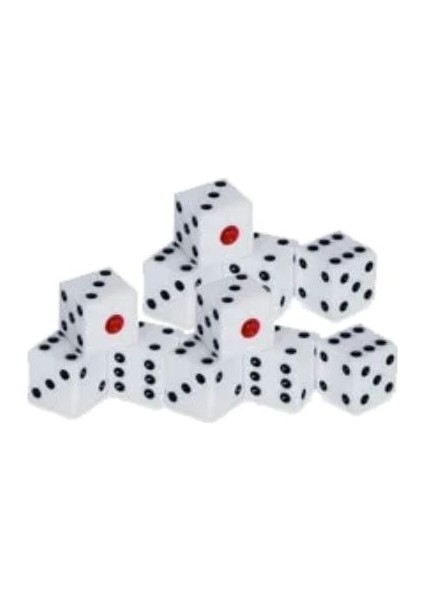 Star Lüx Tavla Zarı 8,5mm 10 Lu 10 Adet