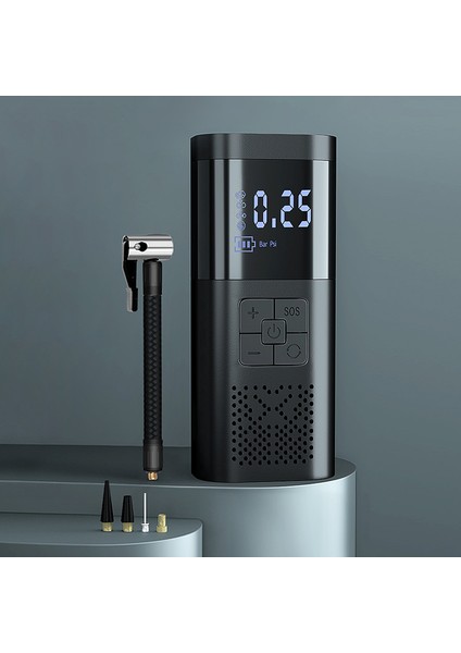 6000 Mah Pil ile Elektrikli Hava Pompası 150 Psı Araba (Yurt Dışından)