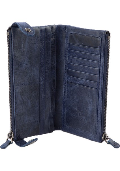 Deri Unisex Portföy Lacivert BC410-04 modelleri