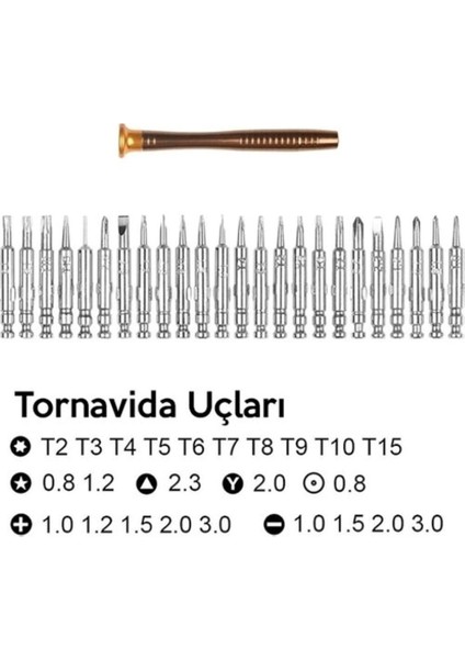 Newstore Home 25 Parça Hassas Tornavida Seti Portetif Cep Tamir Seti