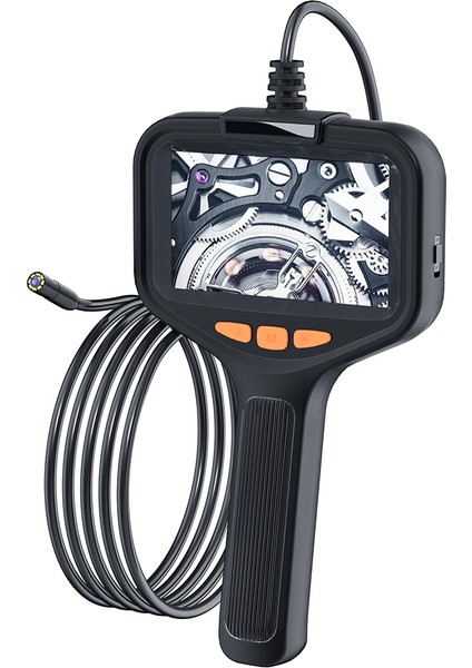 Işıklı Endoskop Kamerası, 4,3 Inç Ekranlı Hd 1080P (Yurt Dışından)