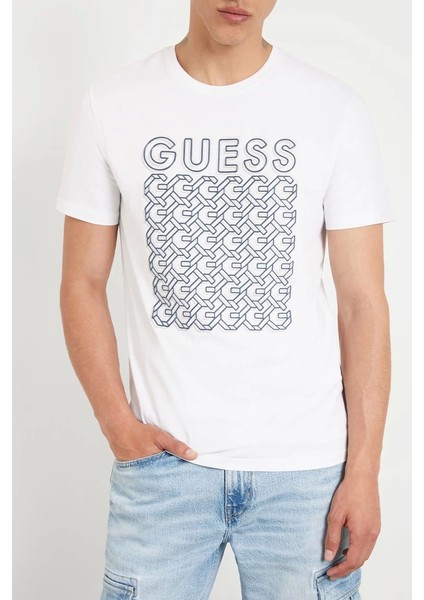 Ss Cn Guess G Chaın T-Shirt