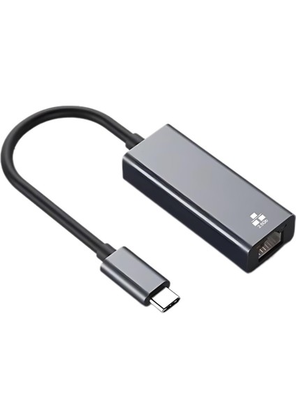 Type-C To RJ45 Dönüştürücü Type-C To Ethernet Dönüştürücü Lan Adaptör 2.5 Gbps Ethernet Kit