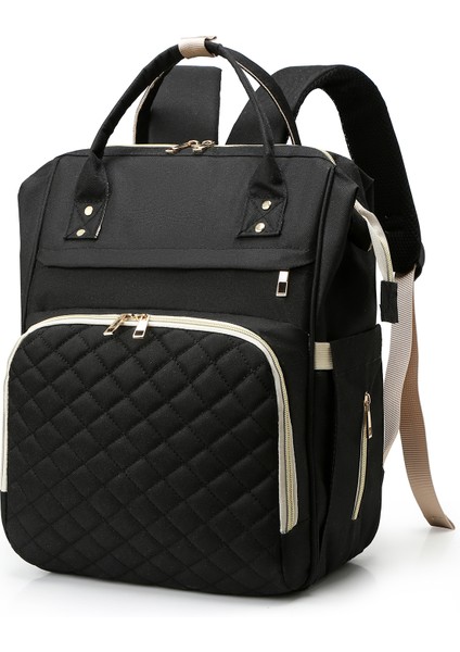 Taşınabilir Bezi Çanta Sırt Çantası Büyük Kapasiteli (Yurt Dışından)