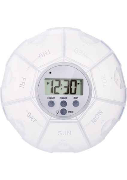 Toz Geçirmez Ayrılmış Hap Saklama Kutusu Hap Kutusu (Yurt Dışından)