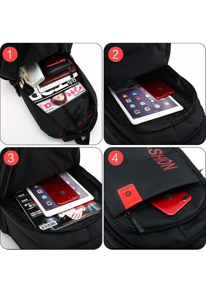 Oxford Kumaş Büyük Kapasiteli Öğrenci Sırt Çantası (Yurt Dışından) fırsatları